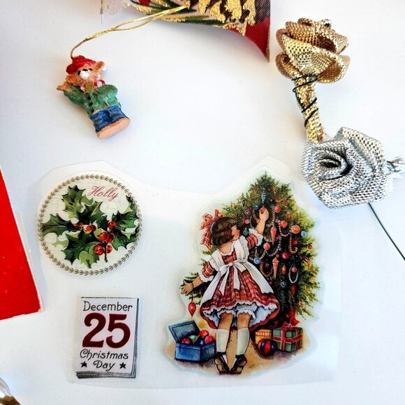 Instant Vintage Christmas Collection Holiday Nostalgia Ephemera Decor Bundle - Picture 9 of 10